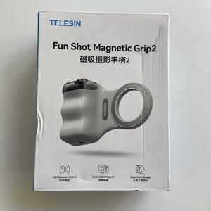 Fun Shot Magnetic Grip2 by Telesin Model TPMP001-01 White NEW